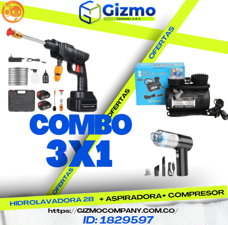 Miniatura 4 de Combo Hidrolavadora + Aspiradora +Compre